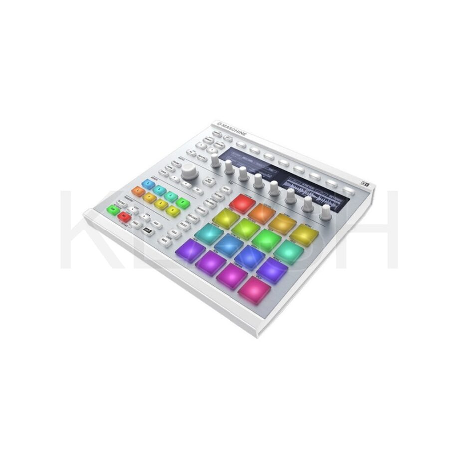 CONTROLLER NATIVE INSTRUMENTS MASCHINE MK2 WHITE PERFETTO PER NOLEGGIO PRODUZIONI MUSICALI E DJING LIVE A MILANO