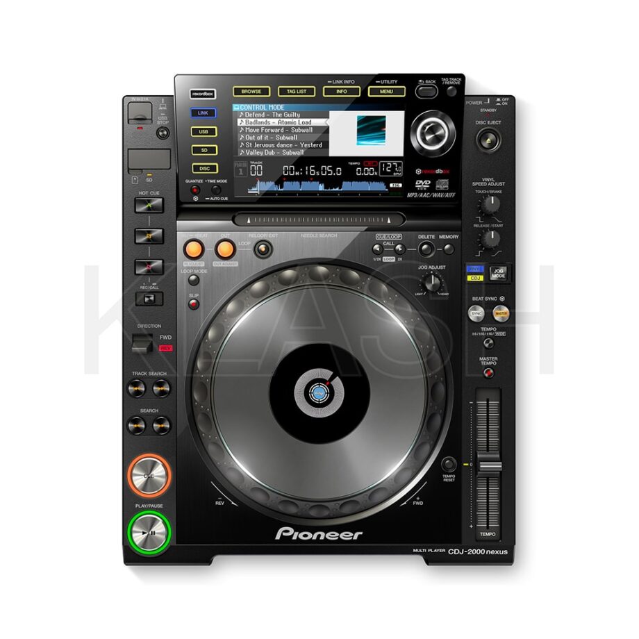 PIONEER CDJ-2000NXS, PLAYER PROFESSIONALE PER DJ A NOLEGGIO A MILANO, FUNZIONI AVANZATE E CONTROLLO CREATIVO