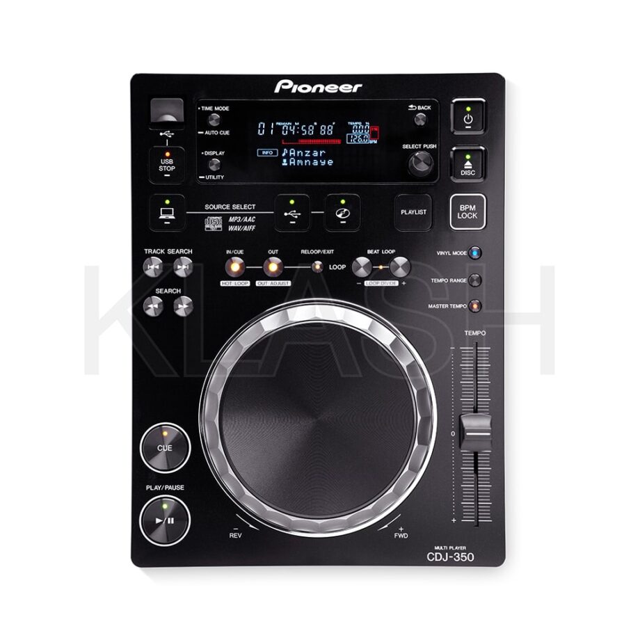 PIONEER CDJ-350 DISPONIBILE PER NOLEGGIO A MILANO, PLAYER BASE IDEALE PER EVENTI PRIVATI, PARTY E LIVE SESSION