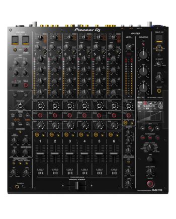 MIXER PIONEER DJM-V10 A NOLEGGIO A MILANO, CON EQ A 4 BANDE, COMPRESSORE E OPZIONI AVANZATE PER PERFORMANCE PROFESSIONALI