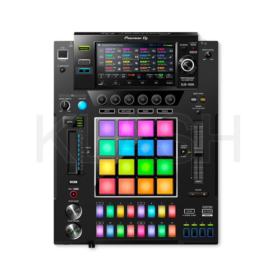 PIONEER DJS-1000 A NOLEGGIO A MILANO, SAMPLER INDIPENDENTE CON PAD RGB, DISPLAY TOUCH E FUNZIONI AVANZATE PER DJ