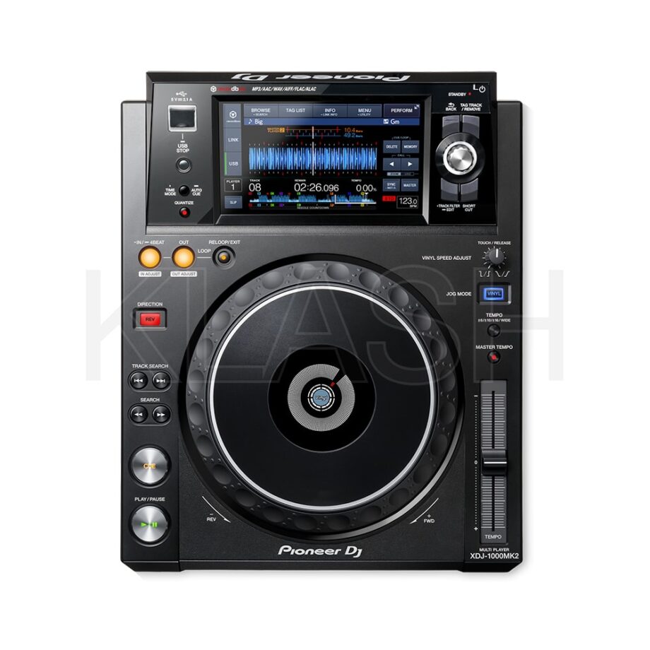 PIONEER XDJ-1000MK2 DISPONIBILE PER NOLEGGIO A MILANO, LETTORE PROFESSIONALE CON TOUCHSCREEN E FUNZIONI AVANZATE PER DJ