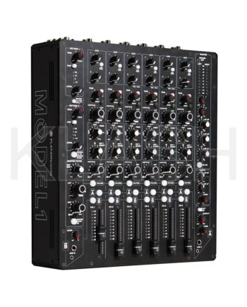 MIXER ANALOGICO MODEL 1 A NOLEGGIO PER DJ PROFESSIONALE CON 6 CANALI E EQ PRECISION SCULPT