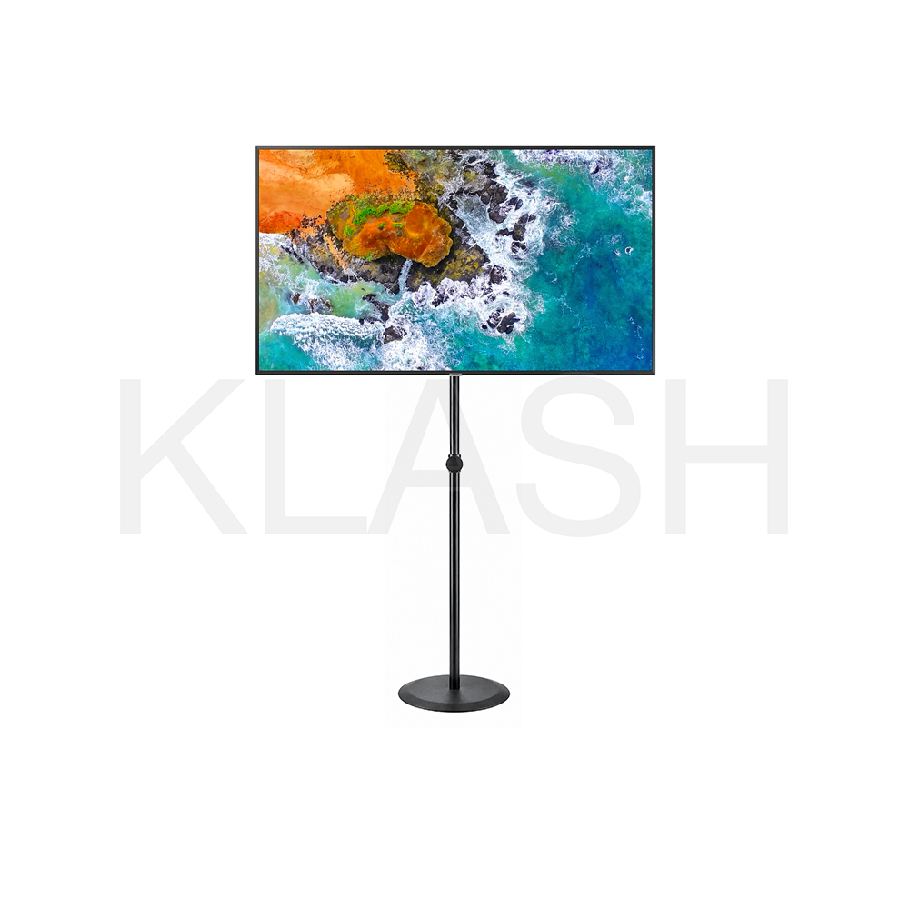 SET SAMSUNG MONITOR 55" CON SUPPORTO KÖNIG & MEYER 26735 DISPONIBILE PER NOLEGGIO A MILANO IDEALE PER PRESENTAZIONI ED EVENTI PROFESSIONALI