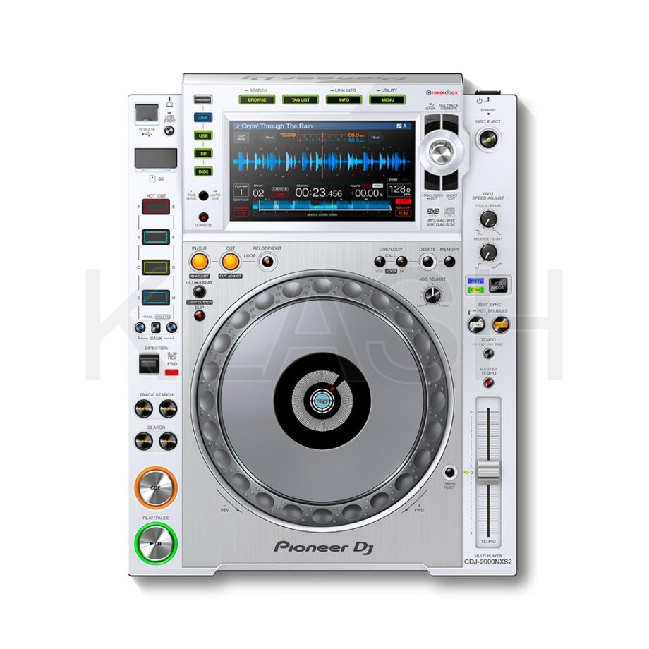 PIONEER CDJ-2000NXS2 WHITE EDITION A NOLEGGIO A MILANO CON CONSEGNA E MONTAGGIO, PLAYER PROFESSIONALE IN EDIZIONE LIMITATA