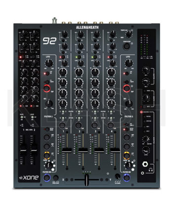 NOLEGGIO MIXER DJ XONE 92 MK2 CON AUDIO ANALOGICO, FILTRI VCF E EQ A 4 BANDE PER DJ PROFESSIONALI