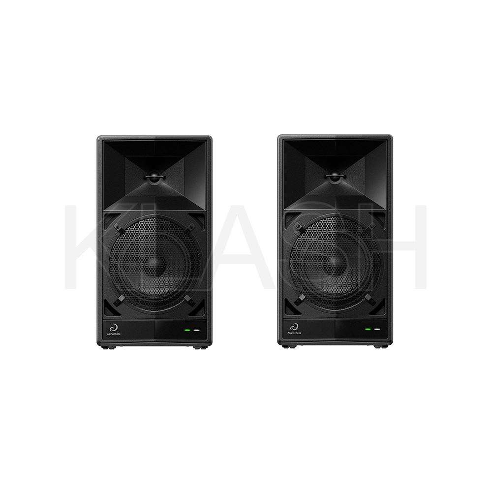 DUE CASSE PORTATILI WIRELESS ALPHATHETA CON SUPPORTI PER EVENTI DJ E FESTE A MILANO DISPONIBILI A NOLEGGIO PER UTILIZZO INDOOR E OUTDOOR