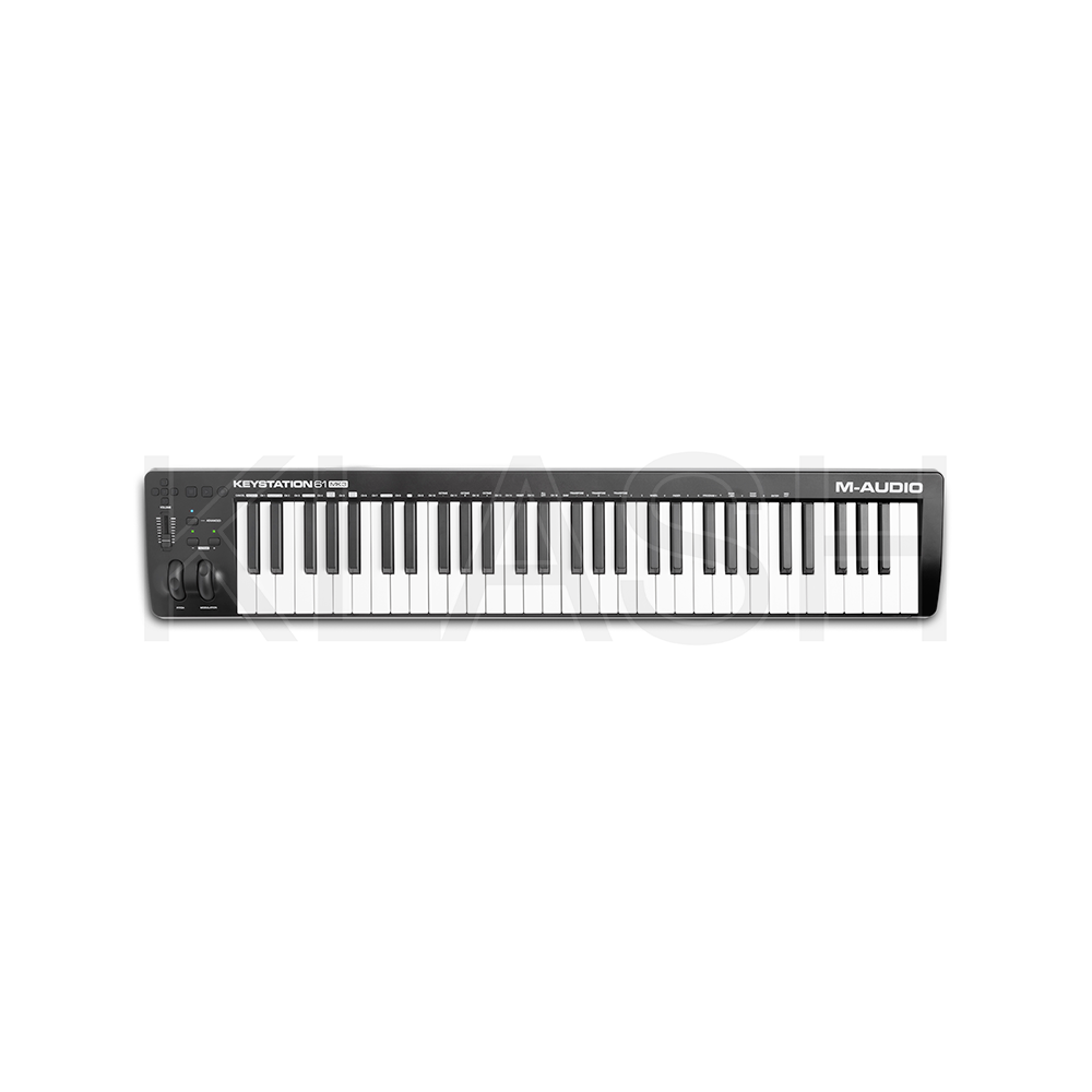 M-AUDIO KEYSTATION 61 MK3 MASTER KEYBOARD 61 TASTI USB MIDI PER PRODUZIONE E LIVE SET DISPONIBILE PER NOLEGGIO A MILANO