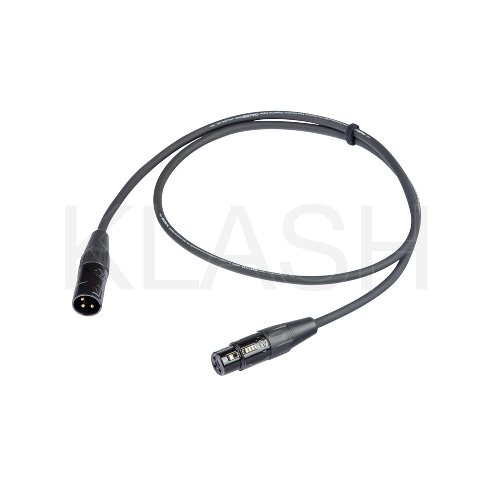 CAVO AUDIO XLR FEMMINA MASCHIO 5 M PER COLLEGARE MICROFONO E MIXER IN NOLEGGIO A MILANO