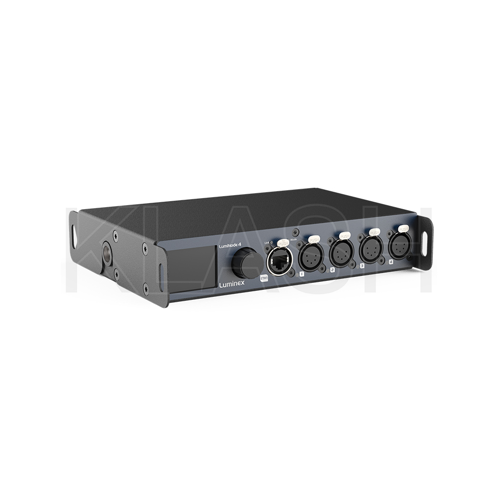 NODO ETHERNET DMX LUMINEX LUMINODE 4 A QUATTRO PORTE PER NOLEGGIO A MILANO